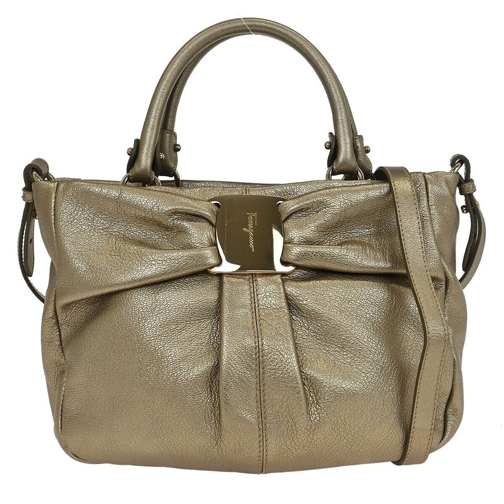 Salvatore Ferragamo Vala Leather